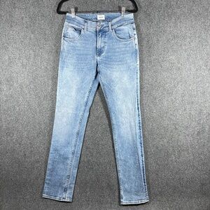 Hudson Jeans Blake Slim Straight Light Wash Stretch Mens Size 30x33 #1917